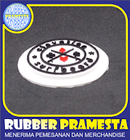 LABEL KARET PAKU CENTANG | LABET KARET JAHIT | LABEL KARET TANAM | LABEL KARET LOGO