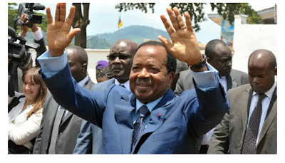 85-year-old Biya wins seventh term as Cameroonian president