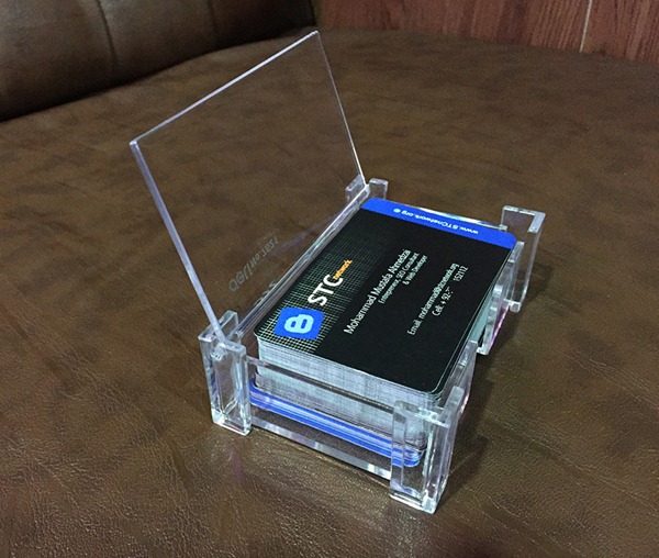 A blogger's business card