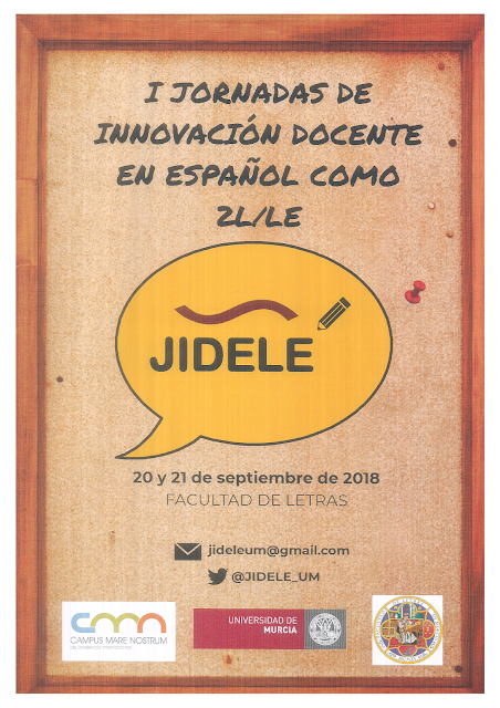 I Jornadas de Innovación Docente en Español como 2L/LE (JIDELE)