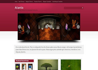 Atlantis blogger templates