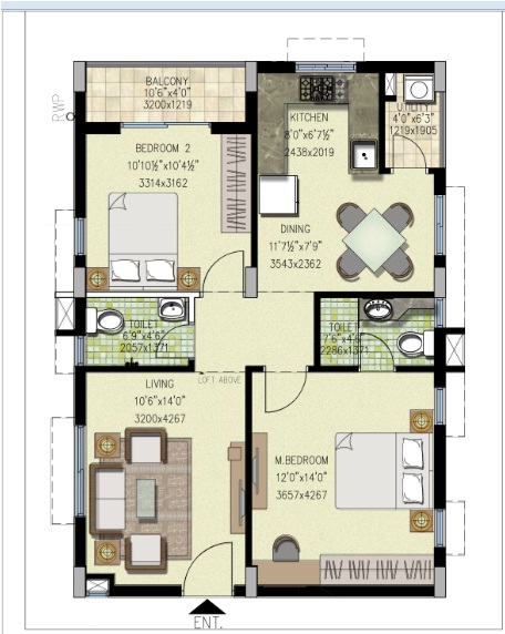 West Facing House plans 