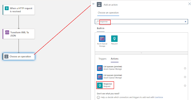 Add http response in workflow