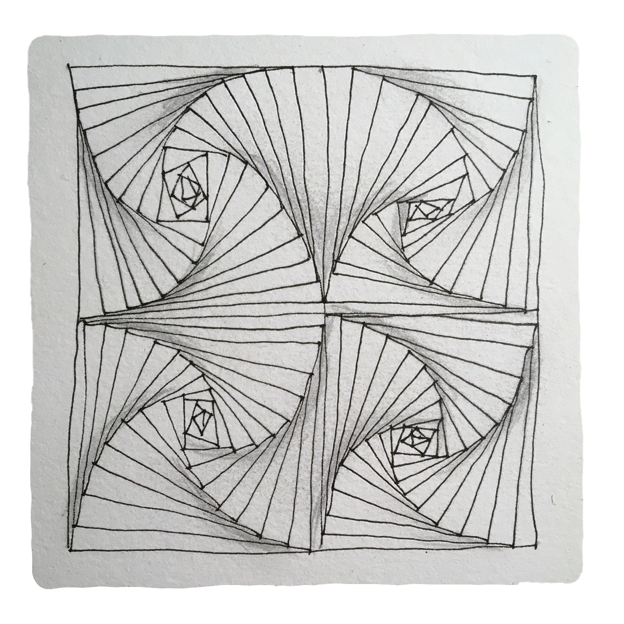 Zentangle Tiles - Square White, Do More Art with Zentangle