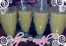 jus belimbing apel dapur cantik