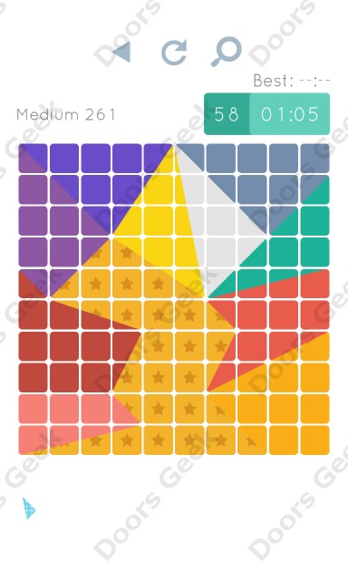 Cheats, Walkthrough for Blocks and Shapes Medium Level 261