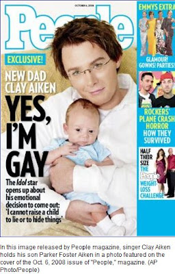 Clay Aiken reveals he is gay to People Magazine