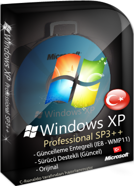 Windows XP Pro SP3 Türkçe