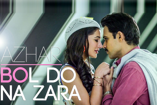 बोल दो ना ज़रा - Bol Do Na Zara Lyrics In Hindi ( Arman malik, Film Azar 2016)
