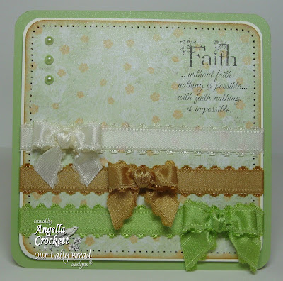 Our Daily Bread designs Flowering Faith Designer Angie Crockett