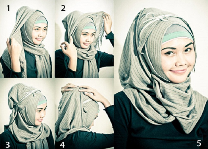  Cara Memakai Jilbab Modern Cantik Modis HargaiKataKu