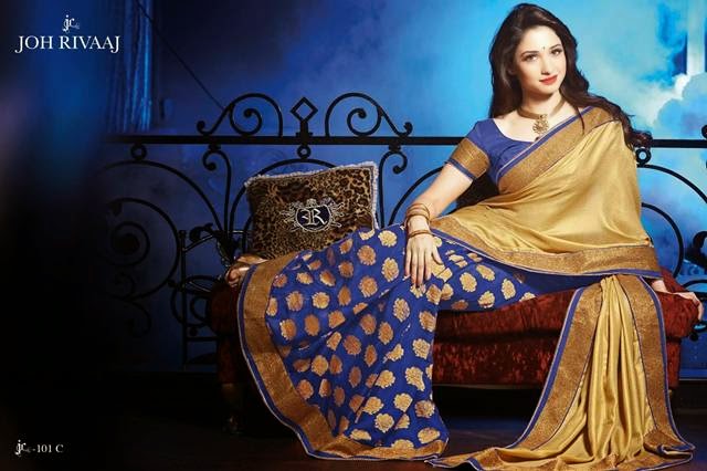 Tamannah Bhatia Saree Photoshoot by John Rivaaj