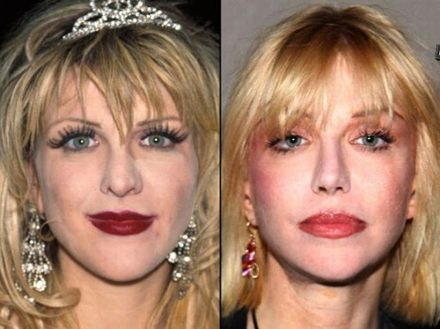 Courtney Love Antes y Despues