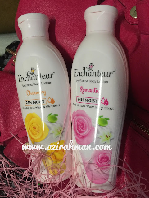 enchanteur 24h moist losyen, produk wangian enchanteur, enchanteur, losyen badan enchanteur, harga produk enchanteur