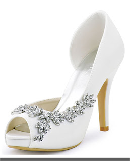 White Wedding Shoes