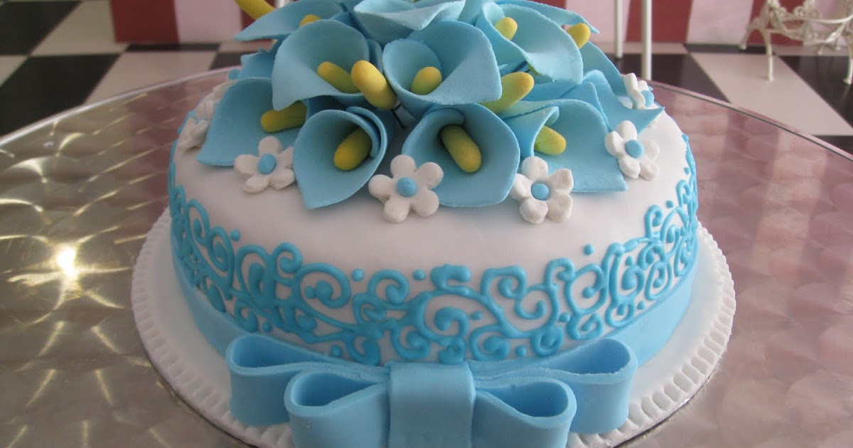 .: Kek Fondant Untuk Hantaran