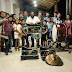 Entrega Miguel Sánchez Altamirano primer lote de instrumentos a banda filarmónica san vicente de la casa de la cultura