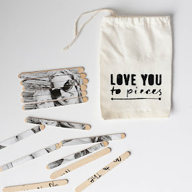 Diy Valentine photo puzzle