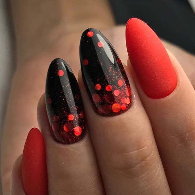 Nail Art Designs -  Beautiful Nail Ideas for Red Manicure #27