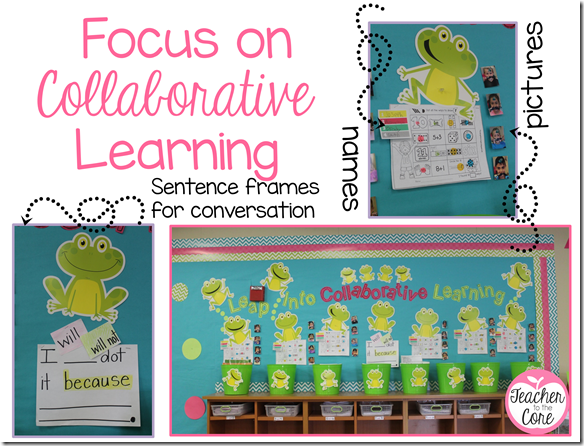 great way to display assignments completed in groups