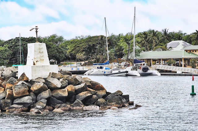 view from the Expeditions Ferry of Lana'i