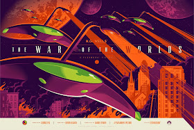 The War of the Worlds Standard Edition Screen Print by Tom Whalen