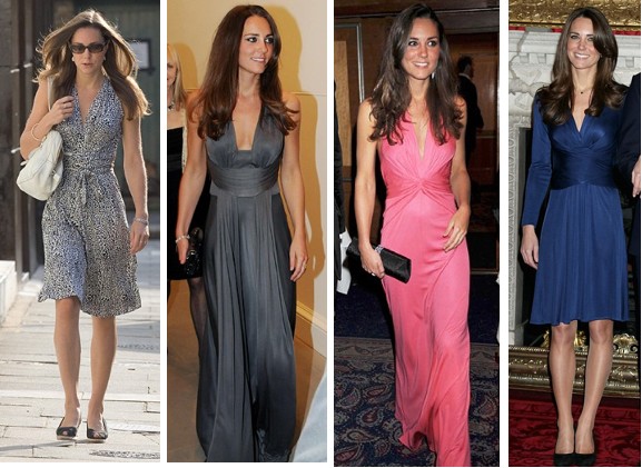 And Kate Middleton, newly