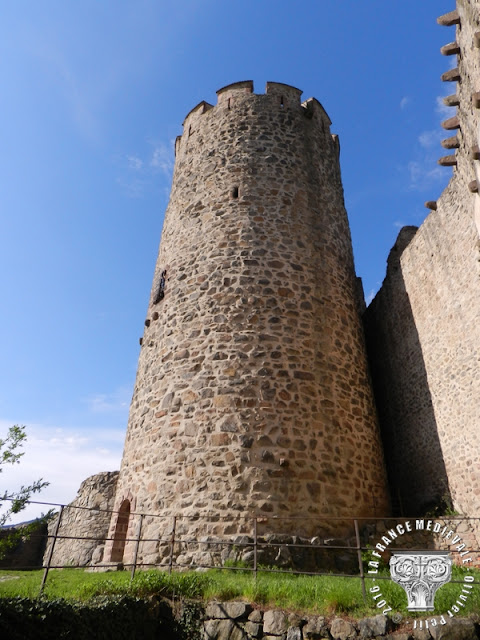 KAYSERSBERG (68) - Le château-fort et les remparts médiévaux