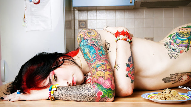 Girls with Tattoo Wallpapers