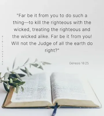 Genesis 18:25, Bible verses about judging others showing God as the righteous judge Divine Justice
