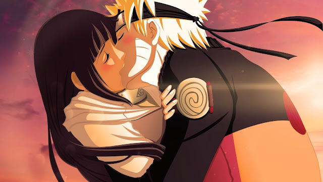 naruto besando a hinata Imagenes de anime de amor