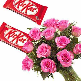 Chocolates and Rose Flowers