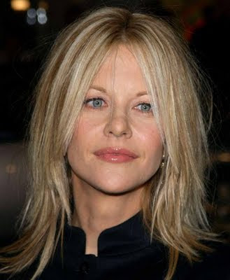 Meg Ryan's Short Hair Shaggy Bob Hairstyles