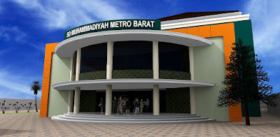 Master Plan SD Muhammadiyah Metro Barat