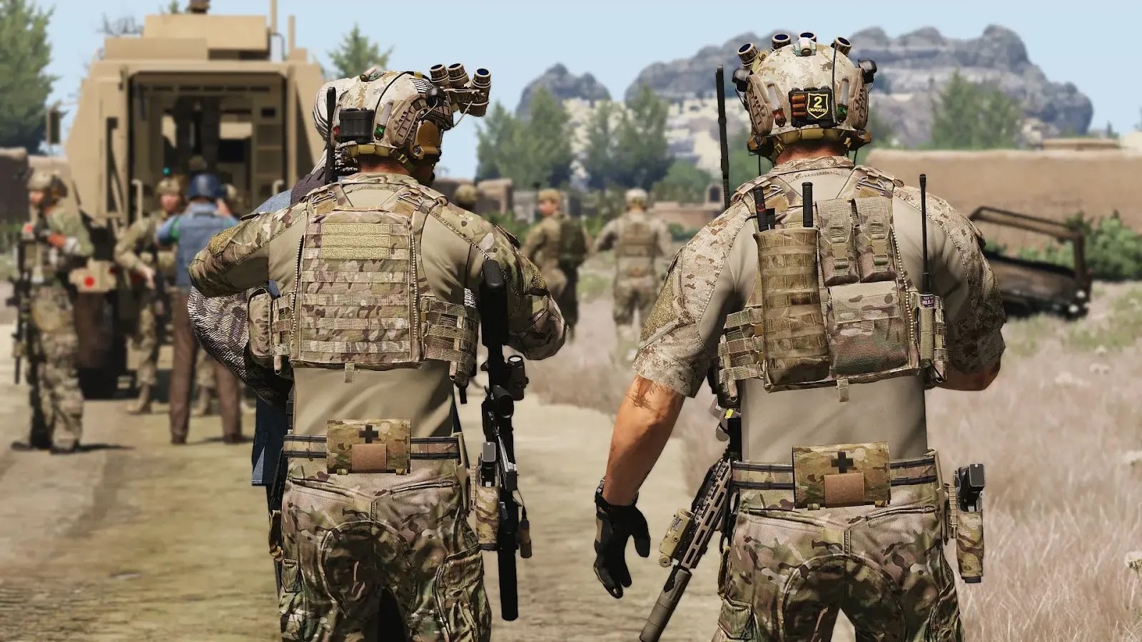 Arma 3 へ数種類ある Avs を追加する Nsw Avs Vest Mod 弱者の日記 Arma 3 Modとアドオン紹介