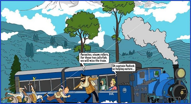 Tintin celebrates 90th birthday in Darjeeling