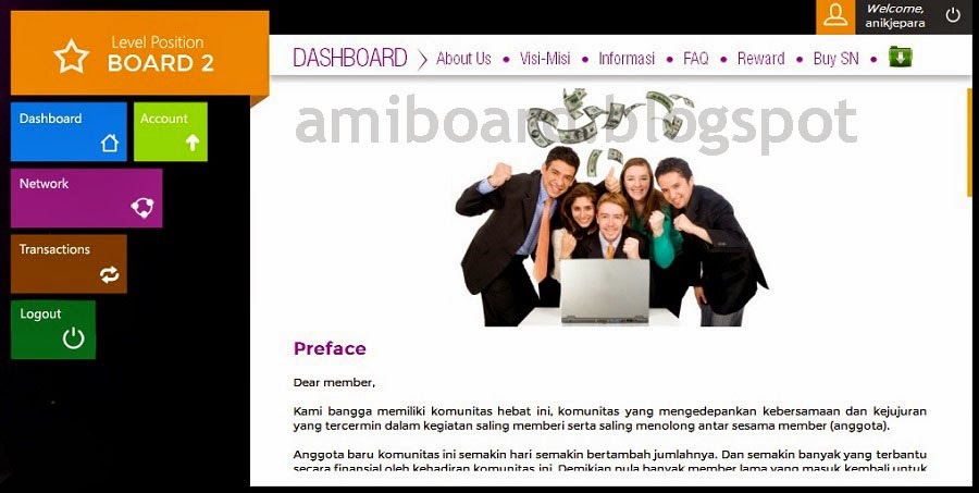 Cara Upgrade Board Di AMI Board Akses Modal Indonesia