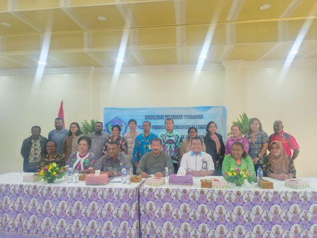 John Richard Banua Sambut Kedatangan Tim Ombudsman Papua di Kabupaten Jayawijaya.lelemuku.com.jpg