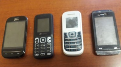 Incautaron teléfonos celulares en el sector de la Condamine 