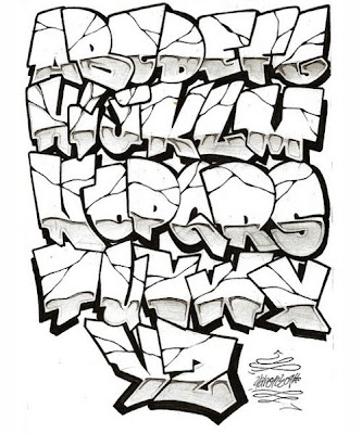 Graffiti Alphabet,alphabet graffiti