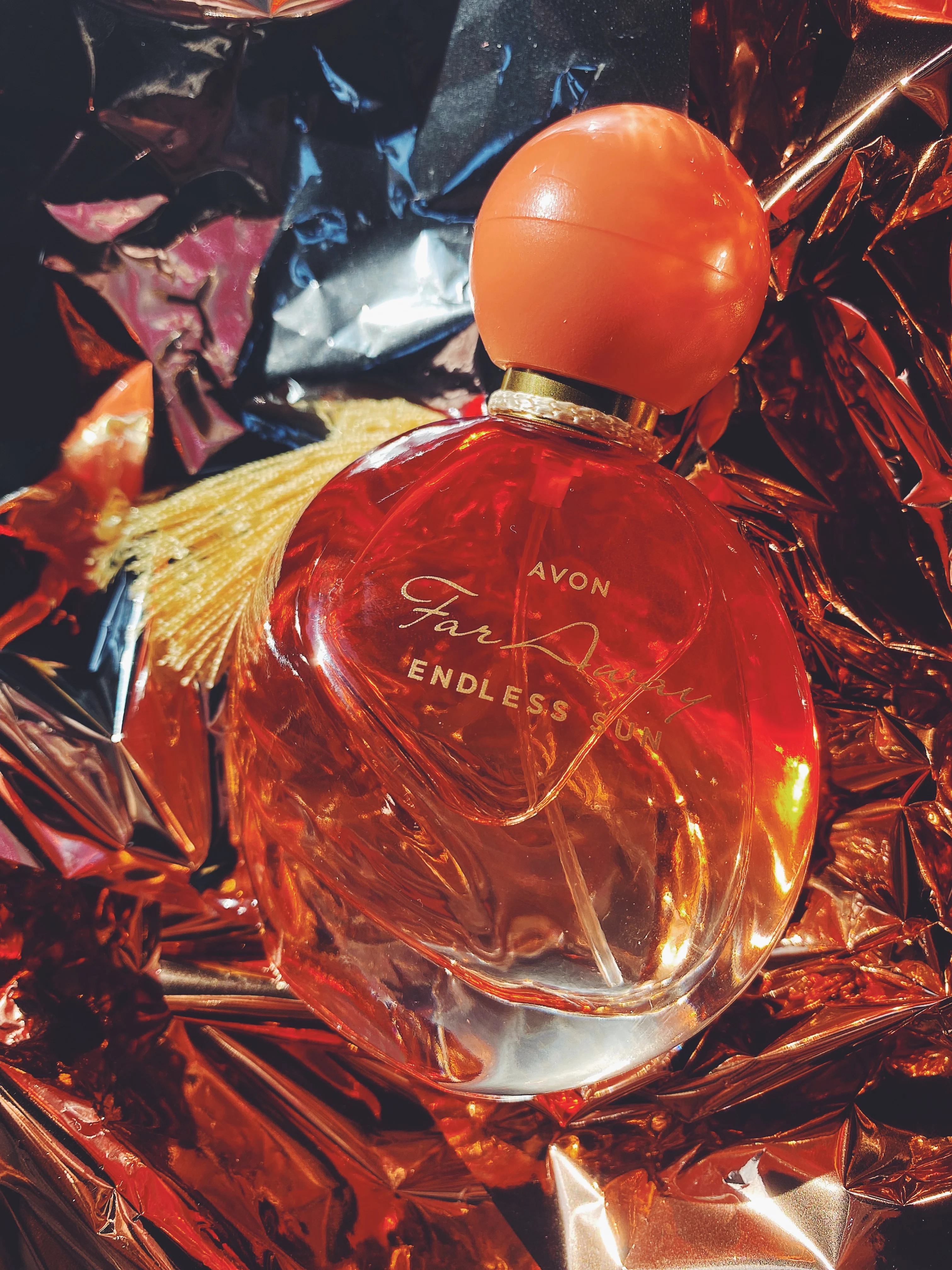 nuevo perfume avon far away endless sun