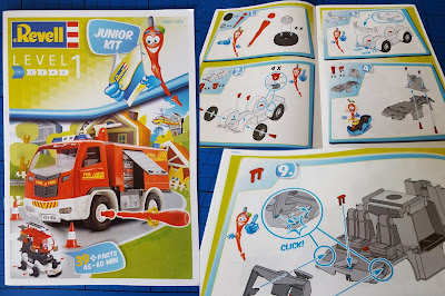 Revell Juniors Stage 1 Fire Engine instructions booklet