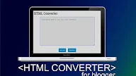 Cara Menciptakan Alat Parse Html (Html Converter) Di Blogger