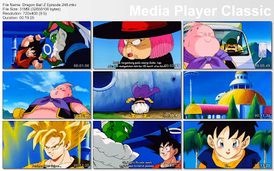 Download Film / Anime Dragon Ball Z Majin Buu Saga Episode 248 Bahasa Indonesia