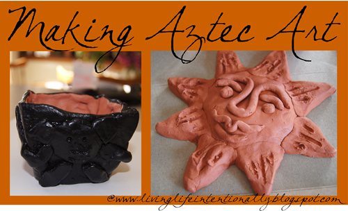 Early Explorers Aztec Clay Art for Kids
