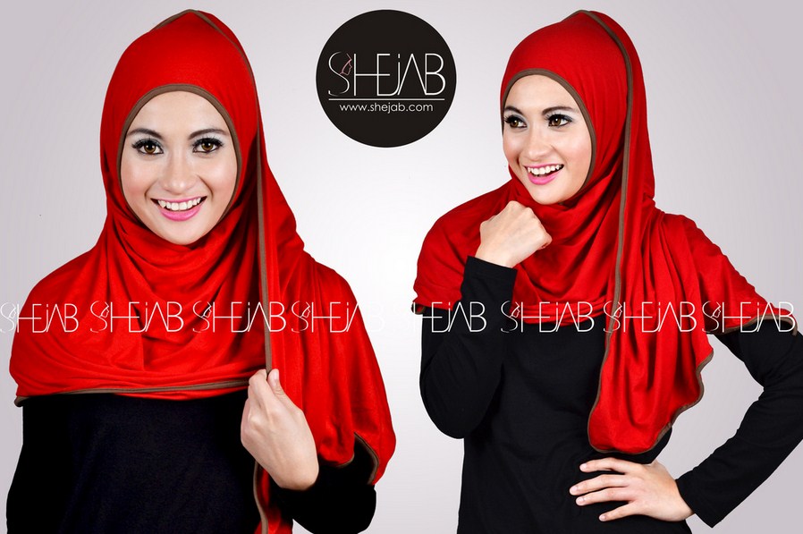 15 Koleksi Hijab  Modern  Praktis Langsung  Pakai  Terbaru