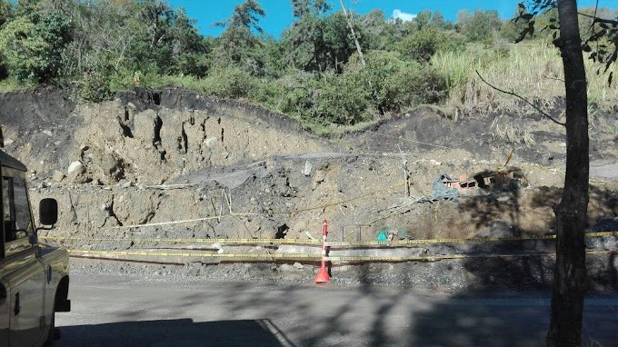 CAS previene sobre riesgos en la vía Málaga – Concepción por deslizamientos