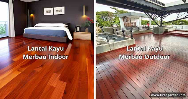 Lantai kayu Merbau