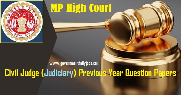 MPHC Civil Judge Previous Question Papers