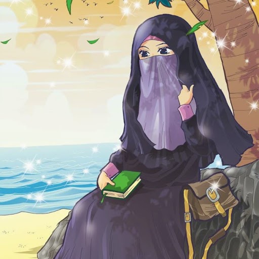 Gambar Animasi Handphone KOLEKSI GAMBAR KARTUN ANA MUSLIM DAN MUSLIMAH INFOKINI